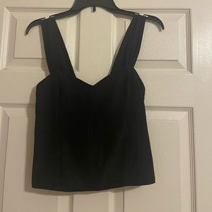 Black Crop Top Abercrombie